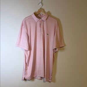 Men's Pink Polo Shirt - Classic Short Sleeve